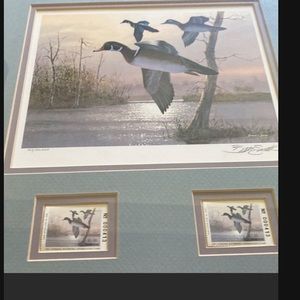 Brett J. Smith ~1991 Limited addition print 413 of 20,500 signed by artist.